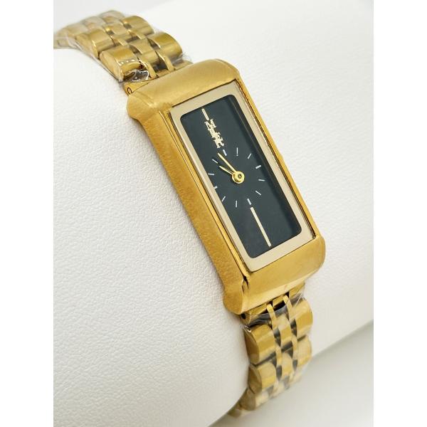 Черный циферблат Девушки стильные наручные часы с ремнем из нержавеющей стали