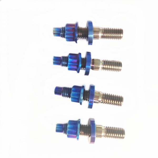 Titânio Stud Kits para rodas M10x45mm M12x54mm Para corridas de automóveis