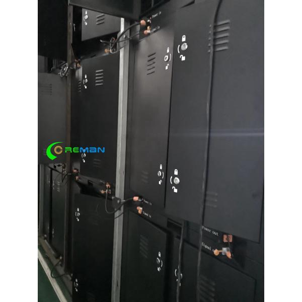 P4 P5 LED Display Cabinet , Full Color Led Display Board Steel Aluminium Outdoor Indoor