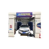 CC-690 Appareil de lavage de voiture en tunnel entièrement automatique avec brosse à sécher à l'air