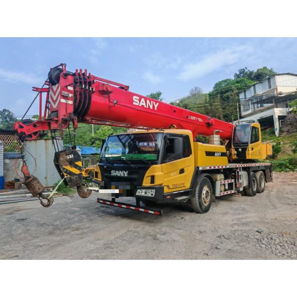 Sany 25 tonnes grue de camion d'occasion STC250T5 2020 grue de levage lourd