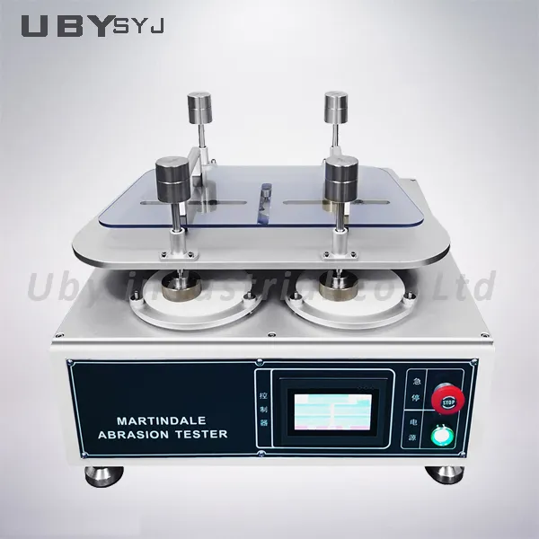 UP-1006 Digital Martindale Abrasion and Pilling Tester with Quantitative Pilling Evaluation, 47.5 ± 2.5 r/min Rotational Speed, 645 ± 5 mm2 Exposed Area