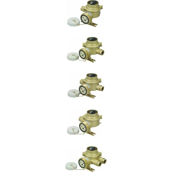 CZKH Atex aprovado Soquete de cobre marinho com interruptor IP56