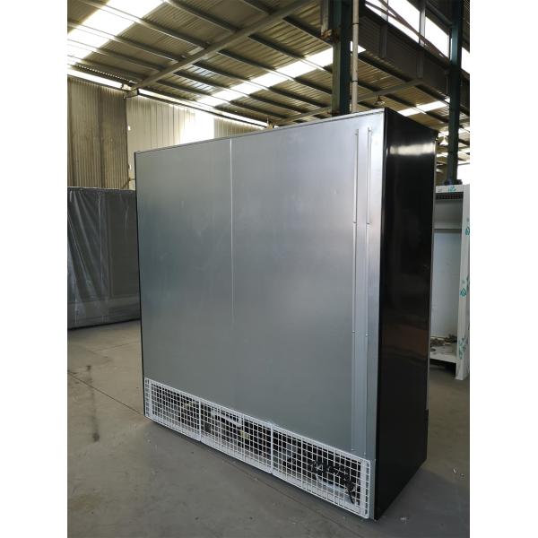 3 стеклянный замораживатель дверей 1260L коммерчески чистосердечный с компрессором SECOP