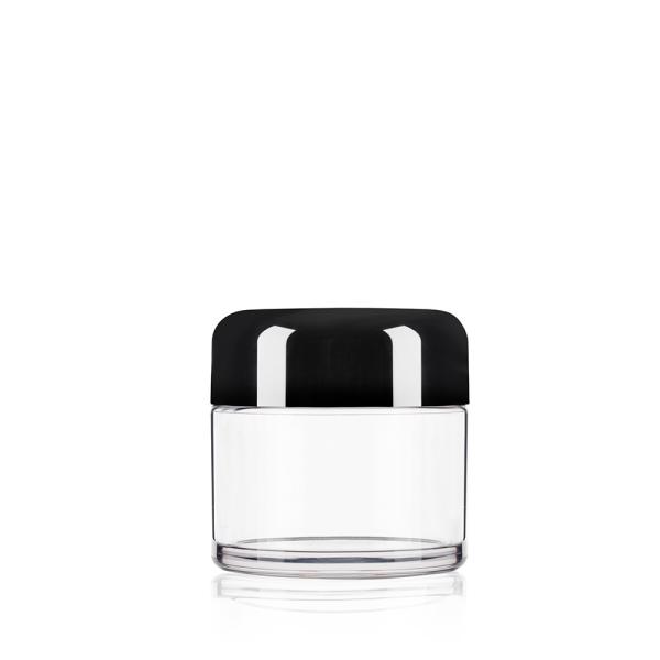 Recipiente cosmético amigável largo do frasco dos recipientes de plástico 30ml da boca da parede grossa 50ml Eco