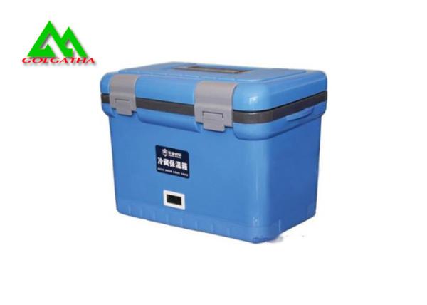 Medical Bacterin Deep Freeze Ice Cooler Box , Portable Deep Freezer With Lock