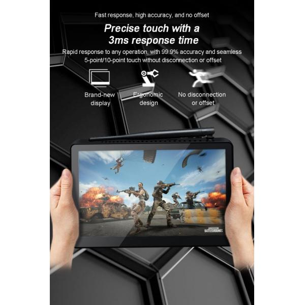 Incorporado en el exterior impermeable 1000 Nits 13,3 pulgadas Full HD IPS capacitivo panel de control industrial de pantalla táctil de montaje trasero