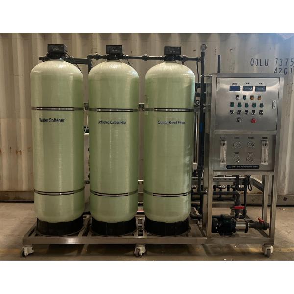 2000LPH Stainless Steel RO Treatment Plant For Water Desalination
