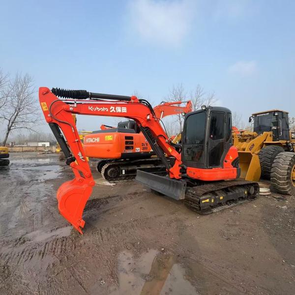 Kubota U50-4 Mini Excavator Used 5ton Operating Weight Offer Epa Thumb