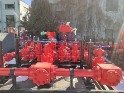 1 Inch Hydraulic Choke Kill Manifold High Pressure With Choke Valves