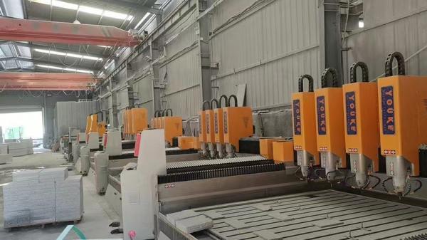 HPGL CNC Stone Engraving Machine For Jade Carving 3800kg