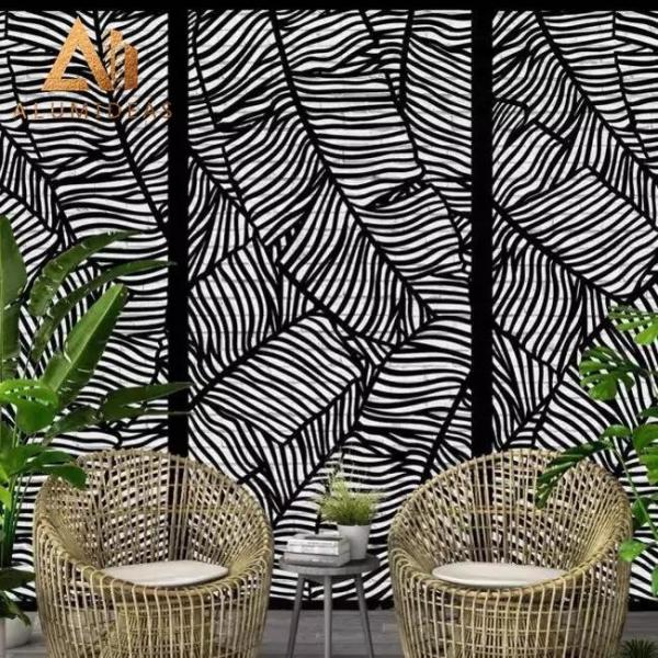 Metal Fence Privacy Panels