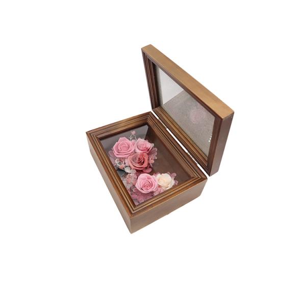Wedding Decorations Solid Wood Picture Frames With Preserved Flowers