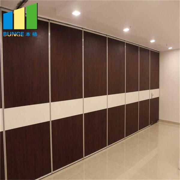 Restaurant Acoustic Folding Movable Partition Walls Boards For Hotel