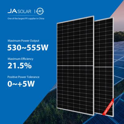 Painel solar monocristalino transparente JA Painéis solares JAM72S30 530W 535W 540W 545W 550W 555W MR Estufas