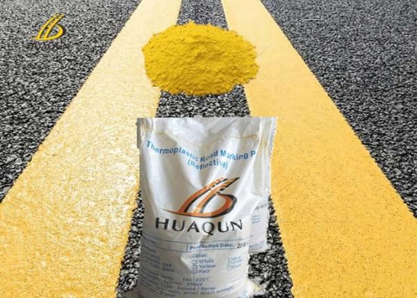 Peinture de marquage routier à fond chaud BS 3262 respectueuse de l'environnement pour les marquages à haute performance