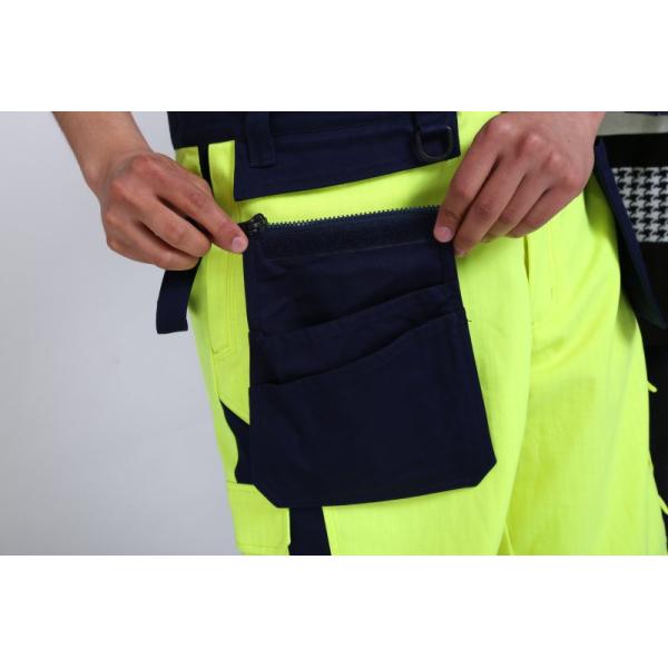 Отражательные брюки работы Vis одежды 290gsm защиты от дуги Hi