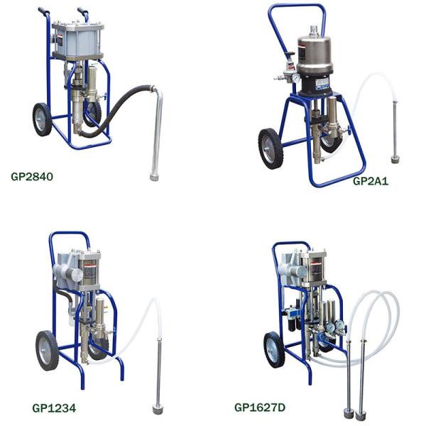 Air Powered Marine Pneumatic Airless Paint Spraye Machine Waterproof Coating Sprayer 180cc