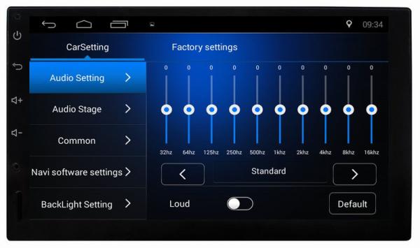 Ouchuangbo 7 inch android 8.1 for Universal Car DVD radio wifi bluetooth 4*45 Watts amplifier
