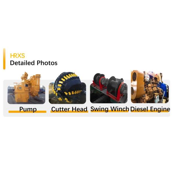 Diesel Engine Water Flow 6000m3 Dredger for Efficient Dredging Operations