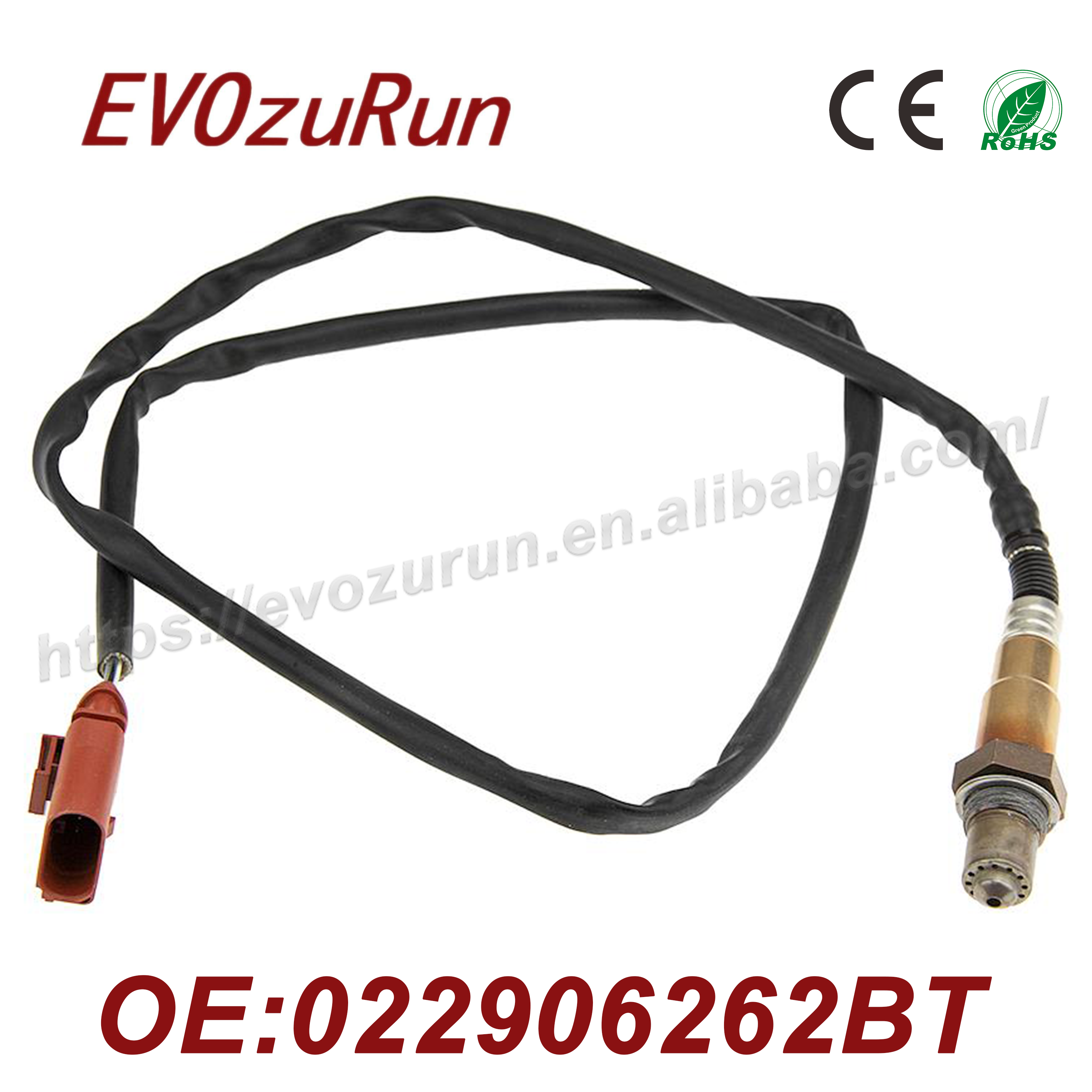 High Performance Downstream Oxygen Sensor 022906262BT LambdaSensor for Audi TT Coupe TT Roadster 3.2L V6 quattro BUB 2007-2010