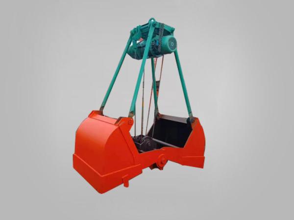 Mechanical Grab Clam Lifting Bucket For Crane Four Rope