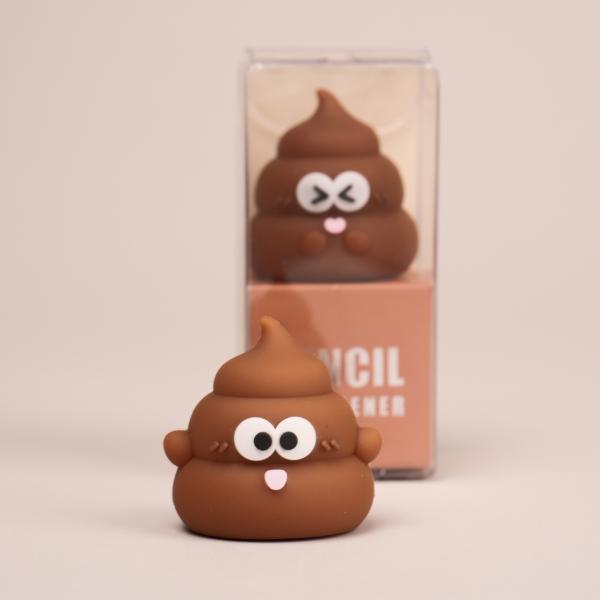 Поп Ручной Остритель карандаша для детей Каваи Школьные принадлежности Подарок Мини Силиконовый канцелярский