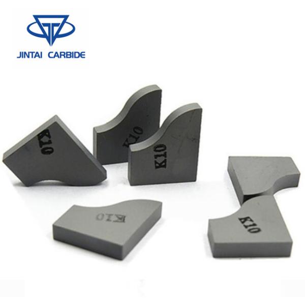 Grade YG6 Blank Brazed Tungsten Carbide Tip , Sintering Brazed Tips