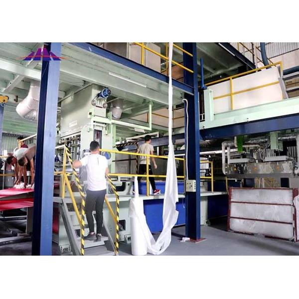 4800mm S SS SSS Non Woven Fabric Manufacturing Machine For Bed Cover