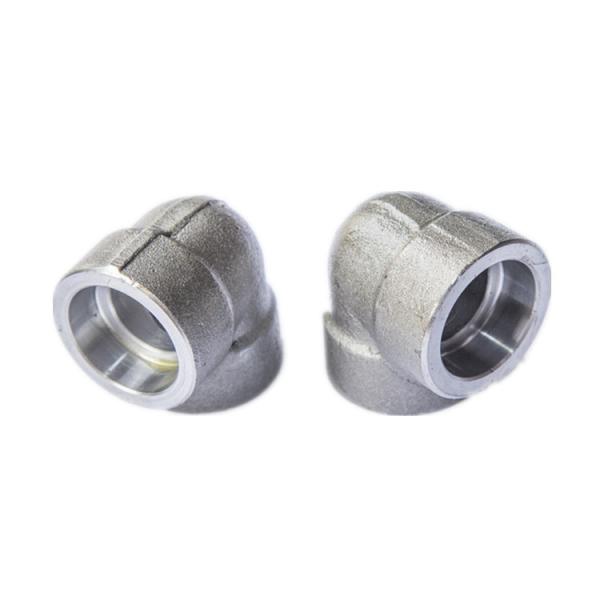 A105 Forged Socket Weld Pipe Fittings Elbow Carbon Steel Customized Degree