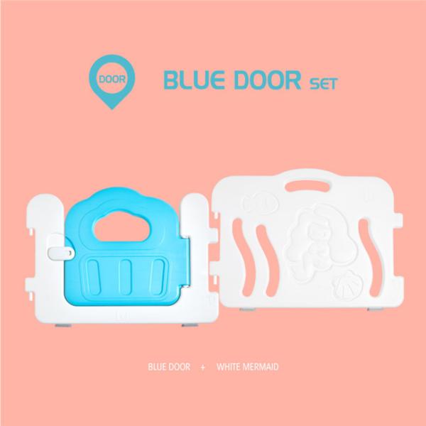 HDPE Material Baby Safety Play Yard , Safety Play Fence With Small Door Opening