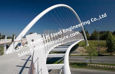 Long-lasting Structural Steel Bridge 500m Length 2.5m Height 50-year Lifespan