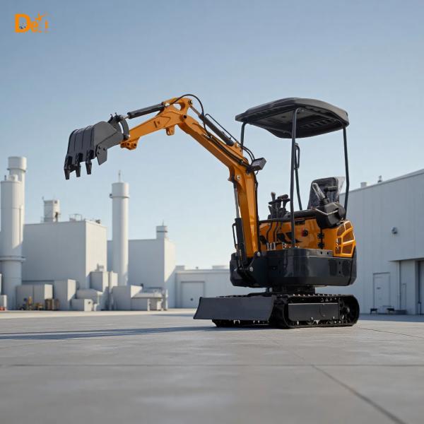 2T Mini Hydraulic Excavator Compact Size Small Excavation Machine 14.2KW 2200rpm