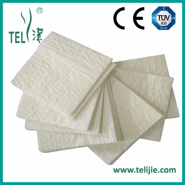 30*40cm 68gsm Surgical Paper Towels Roll With Cotton Line