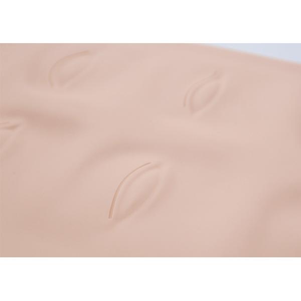 Кожа практики макияжа силикона 26.1*15.1*0.15cm Washable постоянная