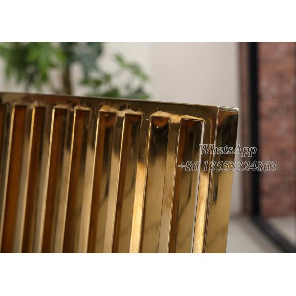 Brushed Stainless Steel Dining Chair for Wedding Party (YS-19)