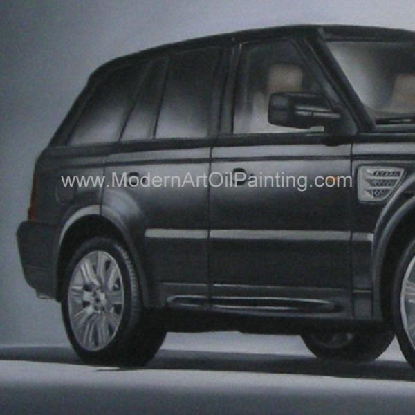 Custom Car Portraits , Oil Portraits From Photographs Range Rover Car