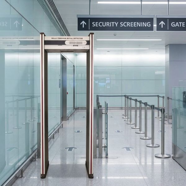 Six Zone Waterproof Outdoor Turnstile Gate For Airports Stations Hotels Exhibitions