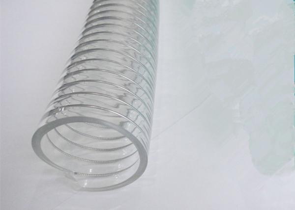 Heavy Duty Soft PVC Hose , PVC Reinforced Suction Hose Pipe Tubing For Industry