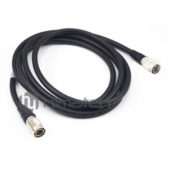 Durable Analog Camera Cable 5m Hirose 6 Pin To Open Cable OEM / ODM Available