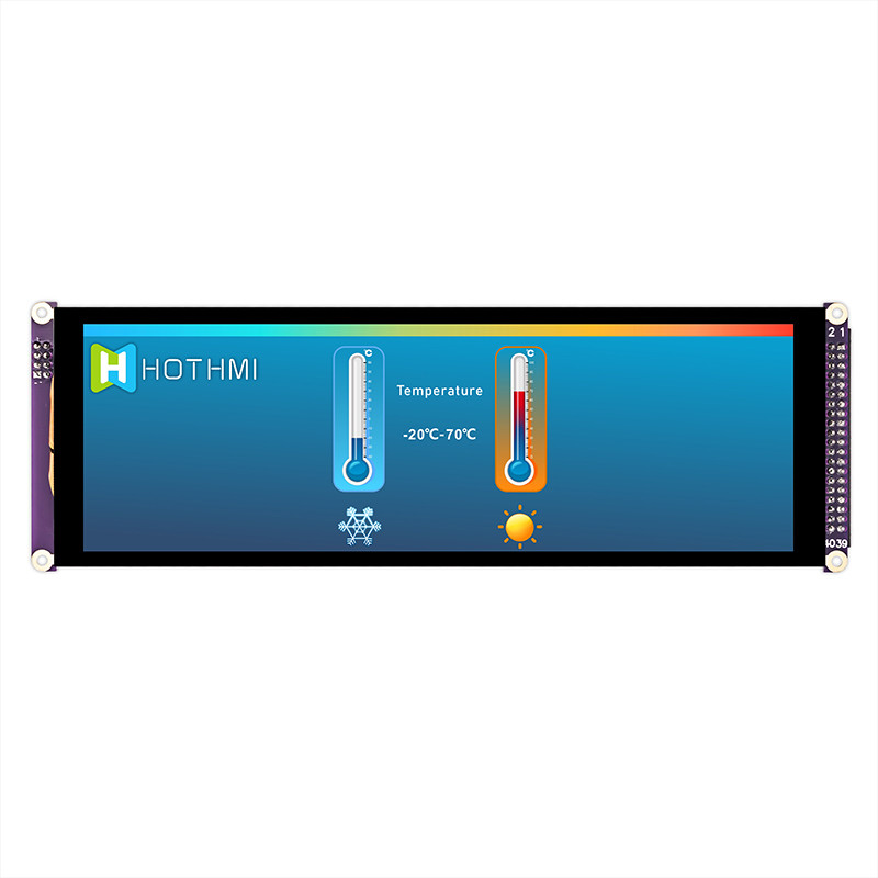 7,84 дисплей 1280x400 MCU IPS TFT LCD касания стиля Адвокатуры дюйма емкостный для монитора автомобиля