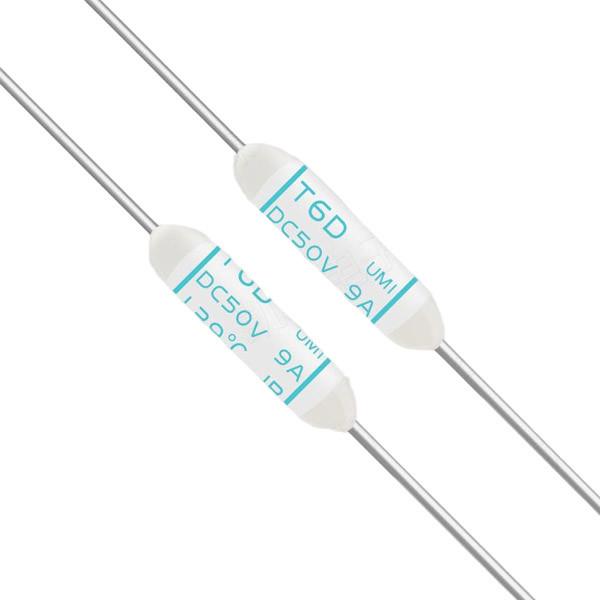 UMI TAM T6D 9A 50V Thermal Cutoff Fuse Links For Battery Protection