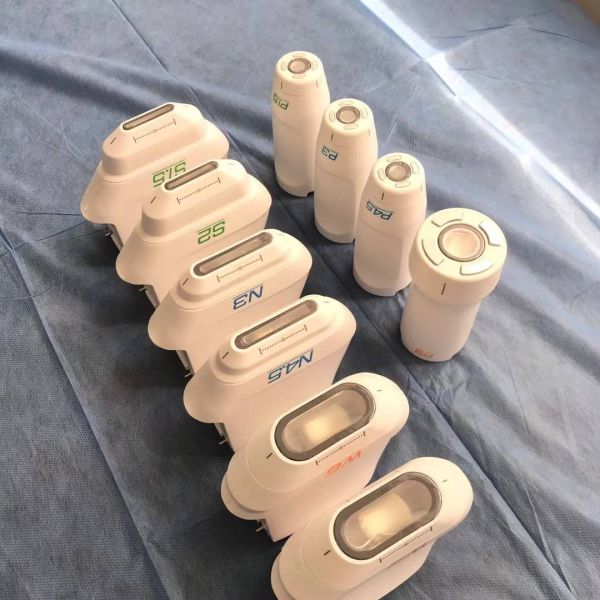 New Doublo HIFU Beauty Machine Treating The Face For Skin Tightening And Lifting