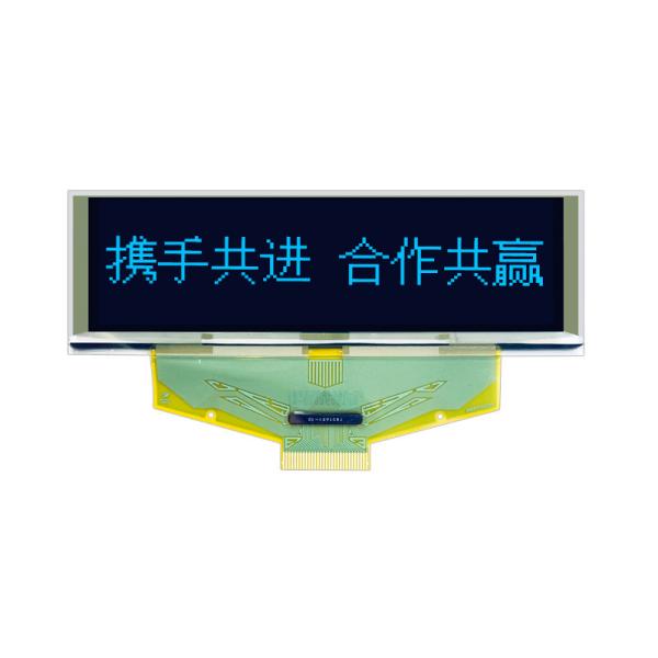 3.12 inch  blue/yellow/white/green  PMOLED display  256*64  dots  4-wire SPI  interface driving IC SSD1322