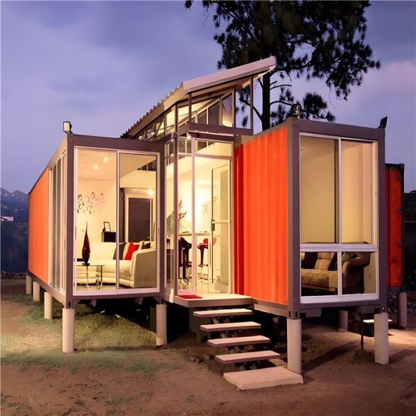 Steel Frame Prefab Container House for Backyard Workshop Storage Shed