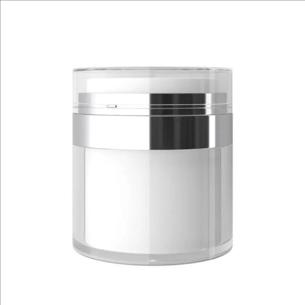 Wholesale Luxury Airless Jar with Leak-proof No Waste Design and Matte/Glossy Finish for Cosmetic Cream