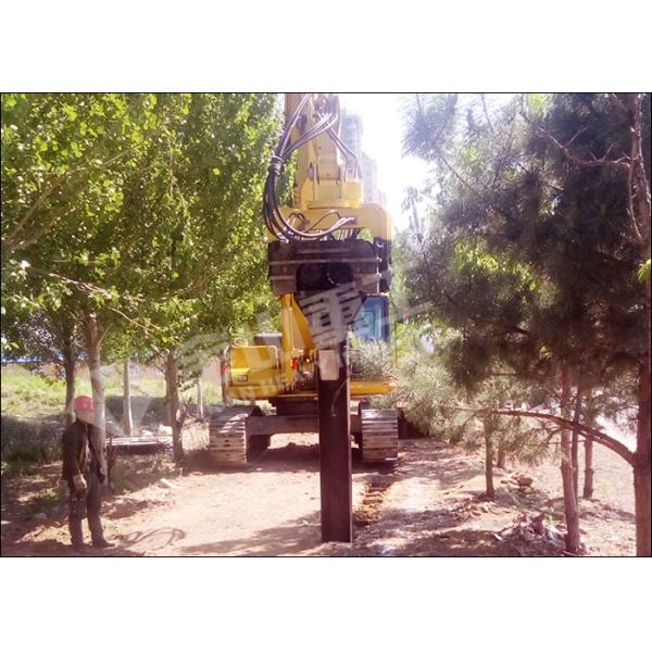 Hydraulic System Excavator Vibro Hammer Driver Machine Fit PC200 PC220 Excavator