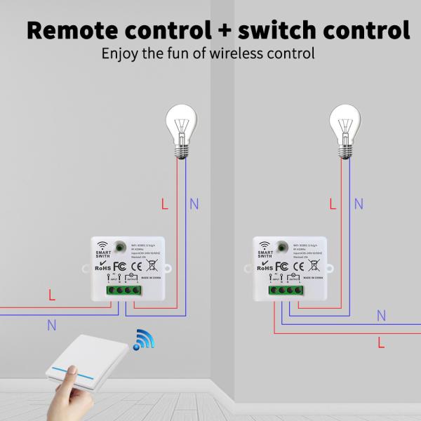 interruptor da luz de vidro do toque do interruptor 86*86*35mm do toque de Zigbee da faixa 400W
