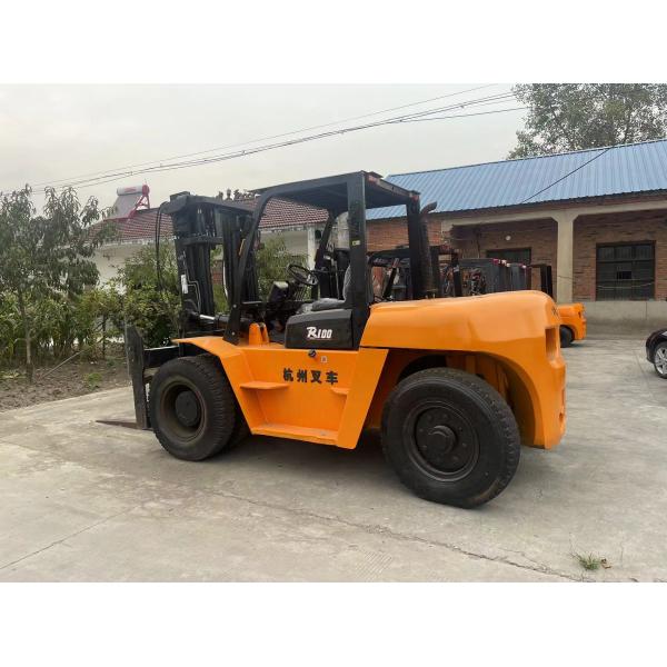 10T Used Forklift Truck Toyota Hangzhou R100 10 Ton Second Hand