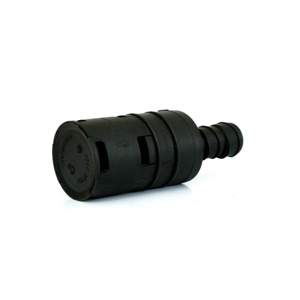 Diesel Van Heater Spare Parts Black Plastic Air Filter Muffler Avoid Mud In Duct Inlet